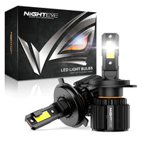 Original NightEye A315 S4 (2024 Model) H4 LED Headlight Bulb – Set of 2