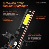 Original NightEye A315 S4 (2024 Model) H4 LED Headlight Bulb – Set of 2