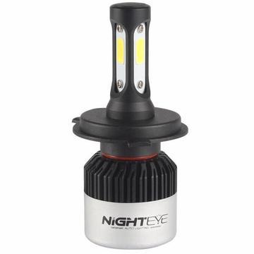 Original NightEye H4 LED Headlight Bulb – 36W White Light for Motorcycles